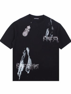 CHROME HEARTS x KIDS SEE GHOSTS T-SHIRT BLACK