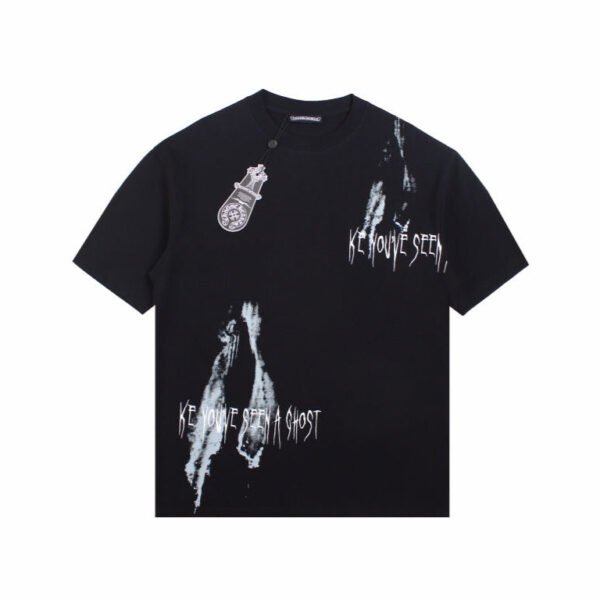 CHROME HEARTS x KIDS SEE GHOSTS T-SHIRT BLACK