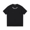 CHROME HEARTS LOGO COLLAR T-SHIRT BLACK