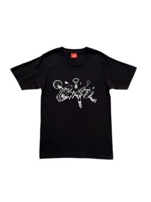 CORTEIZ ALLSTARZ SKYDIVER TEE BLACK