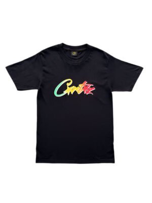 CORTEIZ ALLSTARZ T-SHIRT BLACK RASTA GRADIENT