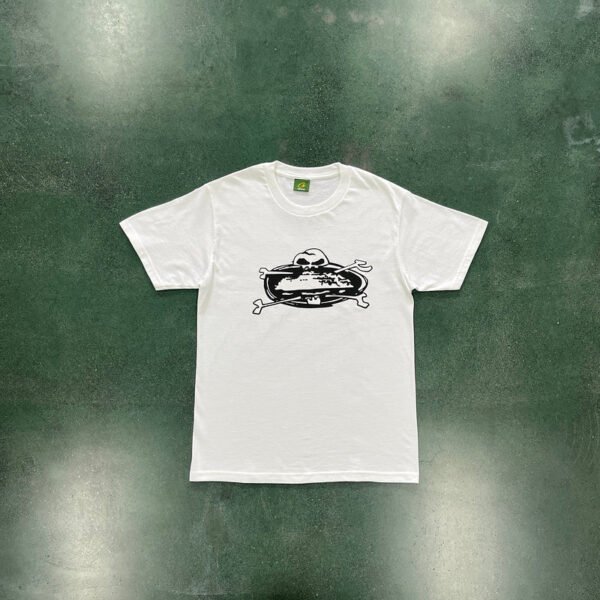 CORTEIZ SKULL T-SHIRT WHITE