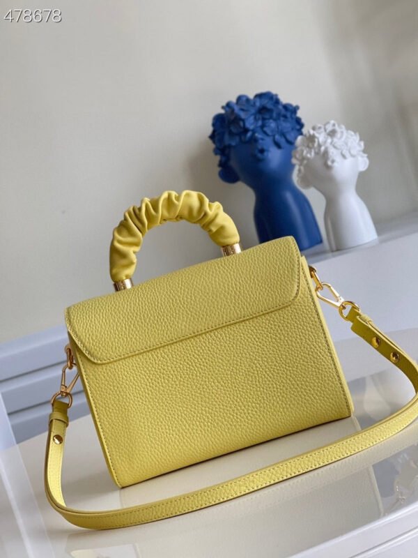 LV Twist MM Ginger Yellow For Women, Women¡¯s Handbags, Shoulder And Crossbody Bags 9.1in/23cm LV