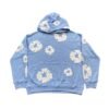 DENIM TEARS COTTON WREATH HOODIE BABY BLUE