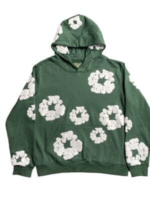 DENIM TEARS COTTON WREATH HOODIE GREEN