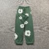 DENIM TEARS COTTON WREATH SWEATPANTS GREEN