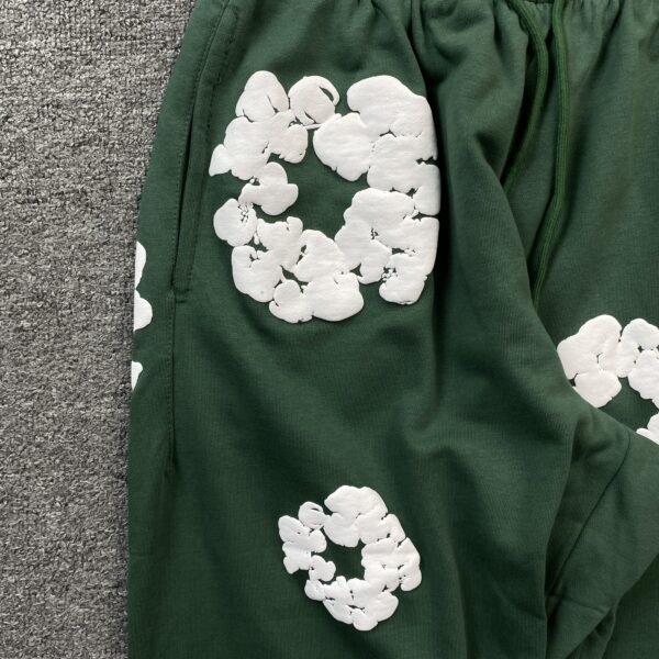 DENIM TEARS COTTON WREATH SWEATPANTS GREEN