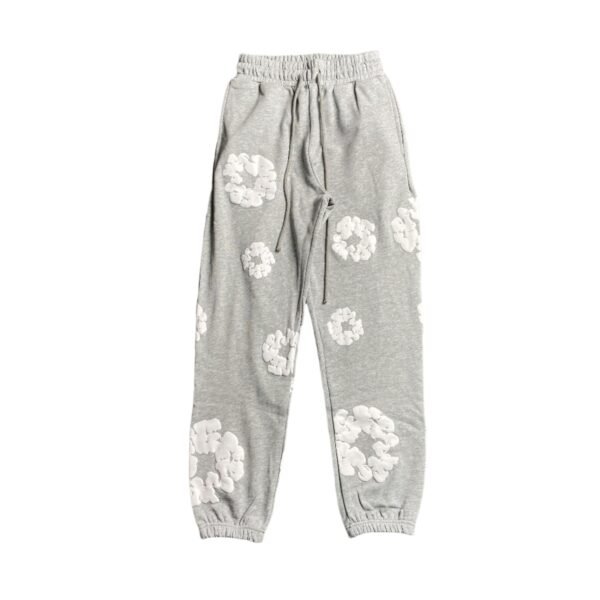 DENIM TEARS COTTON WREATH SWEATPANTS GREY