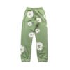 DENIM TEARS COTTON WREATH SWEATPANTS LIGHT GREEN
