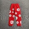DENIM TEARS COTTON WREATH SWEATPANTS RED