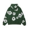 DENIM TEARS COTTON WREATH HOODIE DARK GREEN
