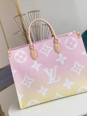 LV OnTheGo GM Monogram Giant Canvas Light Pink For Women,  Tote Bags 16.1in/41cm LV M57641