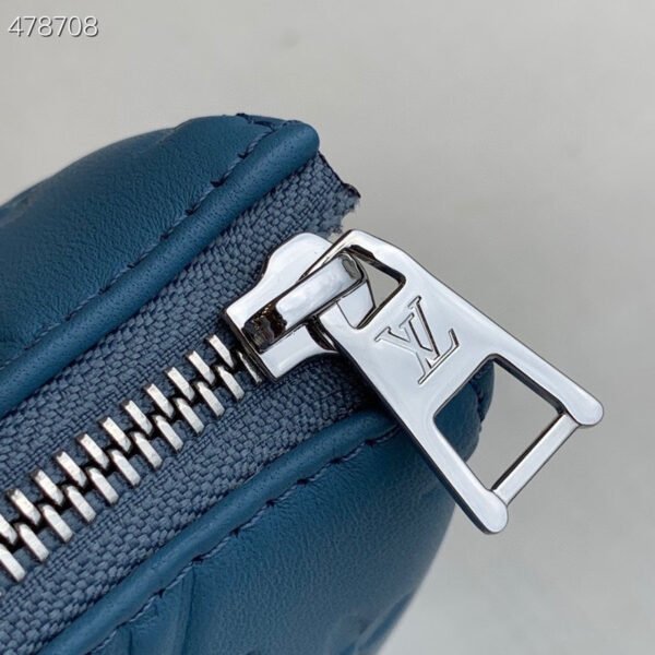 LV Coussin PM Monogram Embossed Puffy Light Blue For Women, Women¡¯s Handbags, Shoulder And Crossbody Bags 10.2in/26cm LV