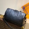 LV Keepall XS Monogram Seal Black For Men, Bags, Shoulder And Crossbody Bags 8.3in/21cm LV M57960
