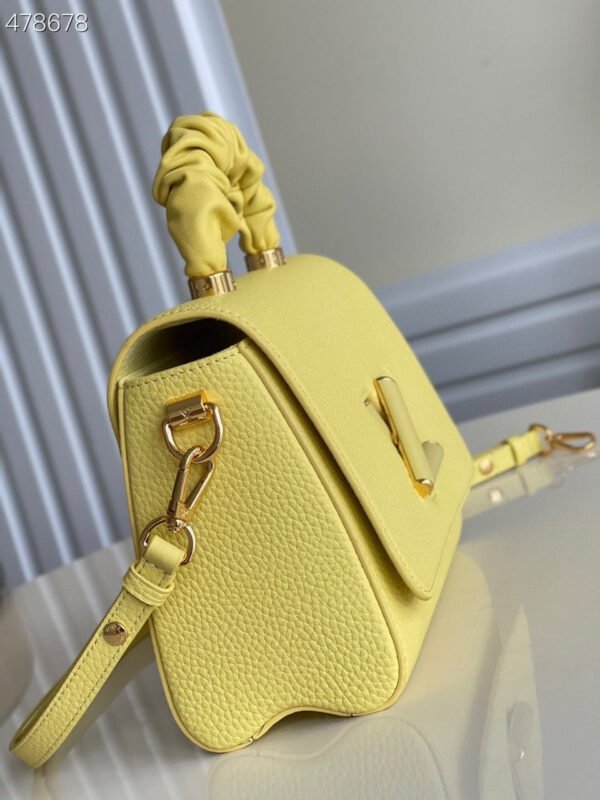 LV Twist MM Ginger Yellow For Women, Women¡¯s Handbags, Shoulder And Crossbody Bags 9.1in/23cm LV