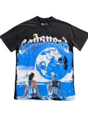 GODSPEED ARTIFICIAL LOVE T-SHIRT WASHED BLACK