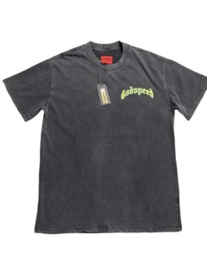 GODSPEED BALACLAVA SZN T-SHIRT WASHED BLACK