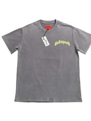 GODSPEED BALACLAVA SZN T-SHIRT WASHED GREY