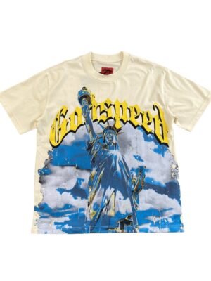 GODSPEED CHROME LIBERTY T-SHIRT BONE
