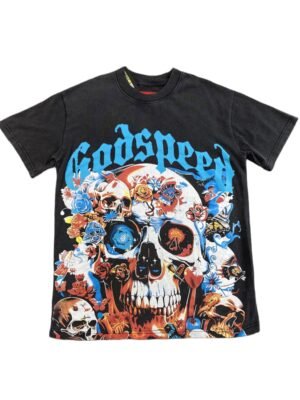 GODSPEED ETERNAL DREAM T-SHIRT WASHED BLACK