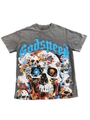 GODSPEED ETERNAL DREAM T-SHIRT WASHED GREY
