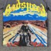 GODSPEED LONG LONELY ROAD T-SHIRT GREY