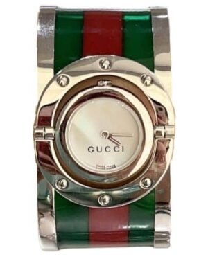 GUCCI 112 THE TWIRL WHITE DIAL 33MM YA112417