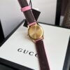 GUCCI G TIMELESS WATCH PINK DIAL 27MM