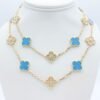 18K Vintage Alhambra 20 Motifs Long Necklace