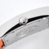 HERMES H HOUR WATCH ORANGE STRAP 21MM 036707WW00