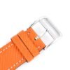 HERMES H HOUR WATCH ORANGE STRAP 21MM 036707WW00