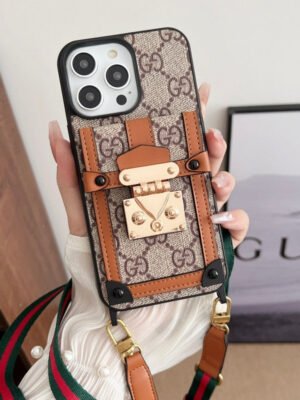 GG Card Bag Chain Classic iPhone Case