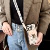 Lou Card Bag Five Color Chain iPhone Case