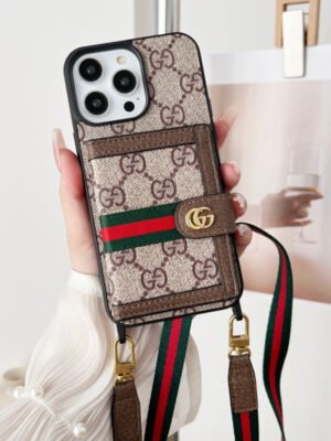 GG Card Bag Chain Classic iPhone Case
