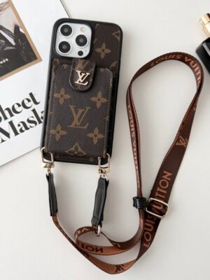 Lou Classic Crossbody Card Bag iPhone Case