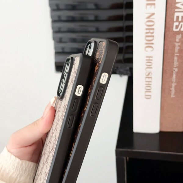 Lou Classic Brown Hand Chain iPhone Case