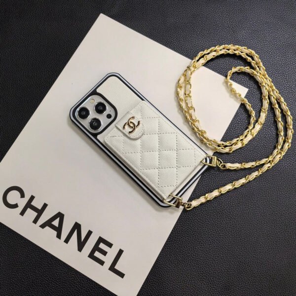 C.C Crossbody Leather iPhone Case