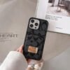 Coa Card Bag Leather iPhone Case