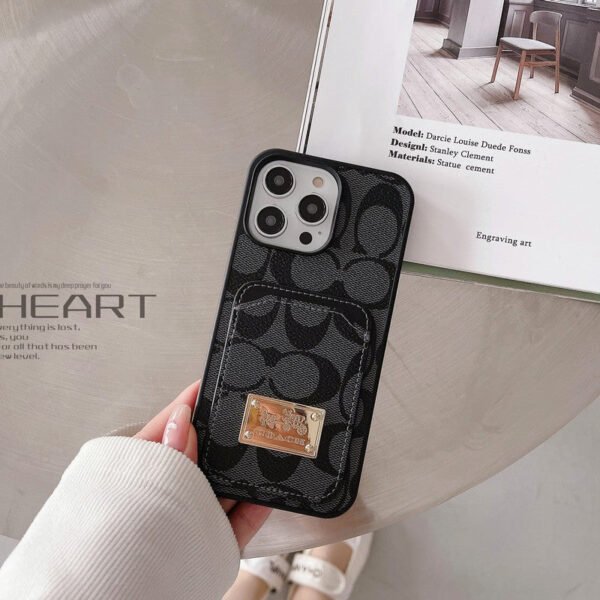Coa Card Bag Leather iPhone Case