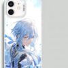 KAMISATO AYATO ANIME PHONE CASE GENSHIN IMPACT