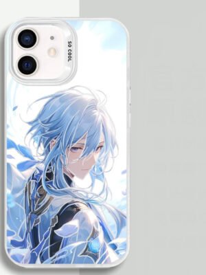 KAMISATO AYATO ANIME PHONE CASE GENSHIN IMPACT