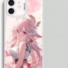 YAE MIKO ANIME PHONE CASE GENSHIN IMPACT