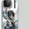 XIAO ANIME PHONE CASE GENSHIN IMPACT