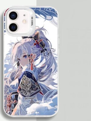 KAMISATO AYAKA ANIME PHONE CASE GENSHIN IMPACT