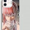 MAKIMA BITING CHAINSAW MAN ANIME PHONE CASE