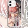 MAKIMA BITING CHAINSAW MAN ANIME PHONE CASE