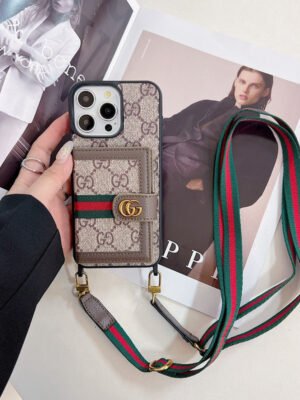 GG Card Bag Crossbody iPhone Case