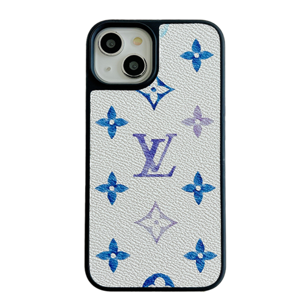 Lou Color Leather iPhone Case