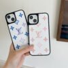 Lou Color Leather iPhone Case