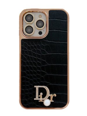 CD Diamond Logo Rose Gold iPhone Case